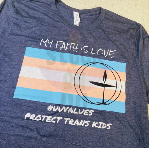 My Faith is Love Shirt - SMALL only