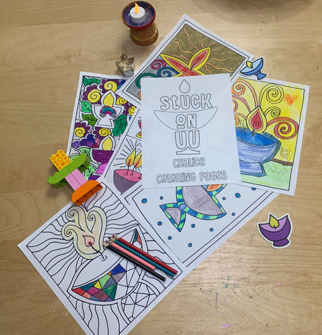 Chalice Coloring Book by Stuck on UU